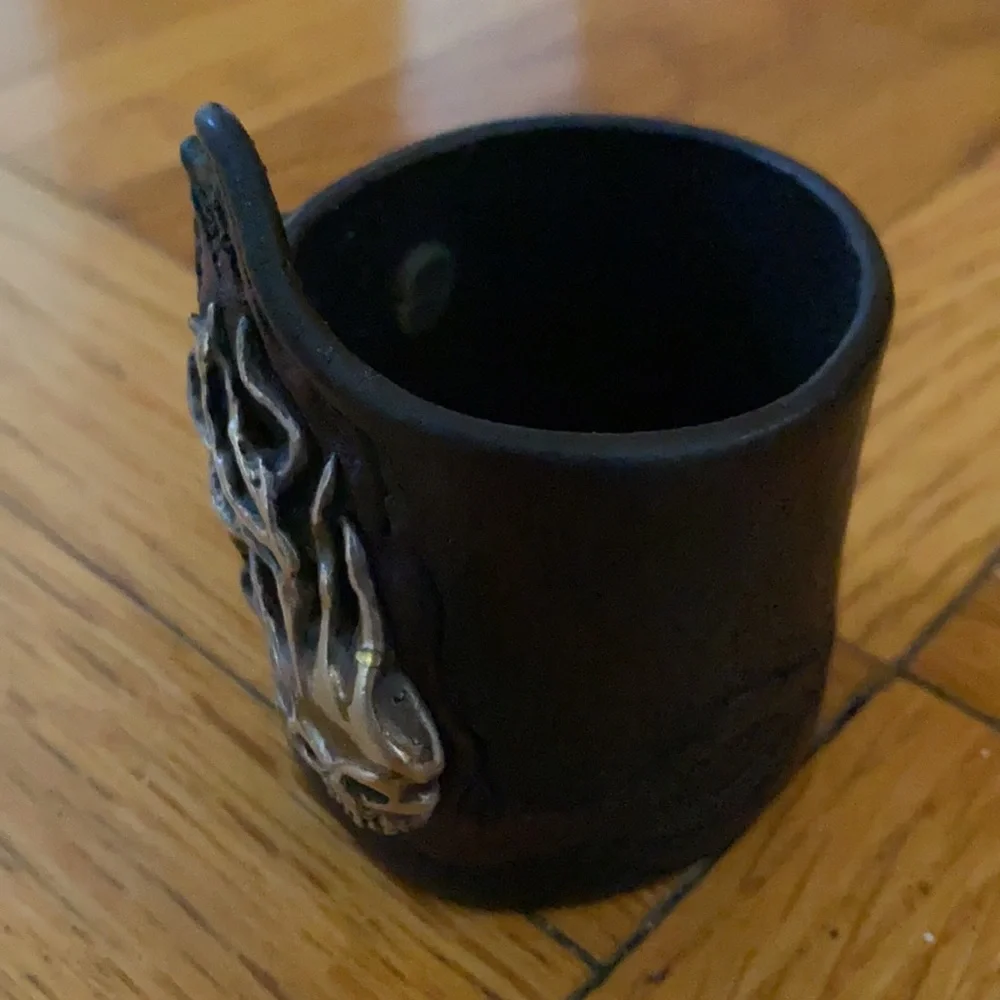Custom made men’s leather with silver design bracelet - Picture 3 of 11